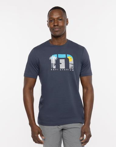 SOFI-TM TRAVEL SQUAD SS TEE-BLUE