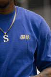 SOFI -B&W LOGO CREW TEE - ROYAL